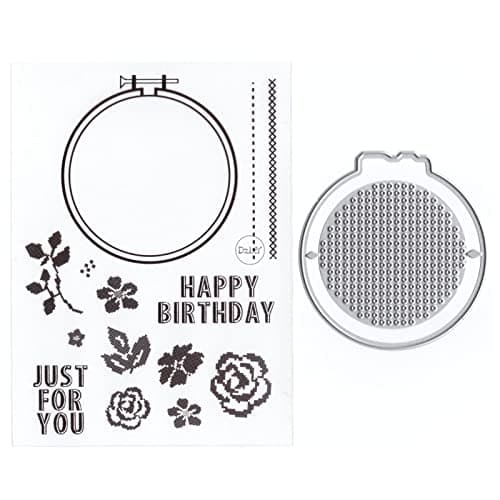 DzIxY Matrices de découpe en métal pour la fabrication de cartes, le scrapbooking, les fournitures en papier, les joints, les pochettes de rangement