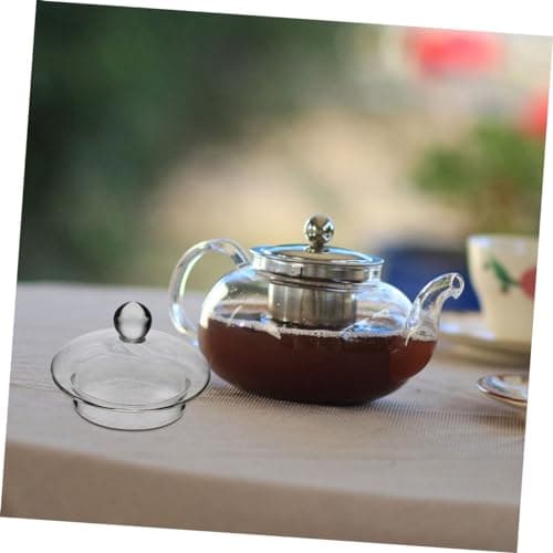 Générique Couvercle De Théière Couvercle De Thé De Remplacement Couvercle Remplaçable Pour Théière Couvercle De Théière Transparent Couvercle De Bouilloire À Thé Décoratif Couvercle De Thé