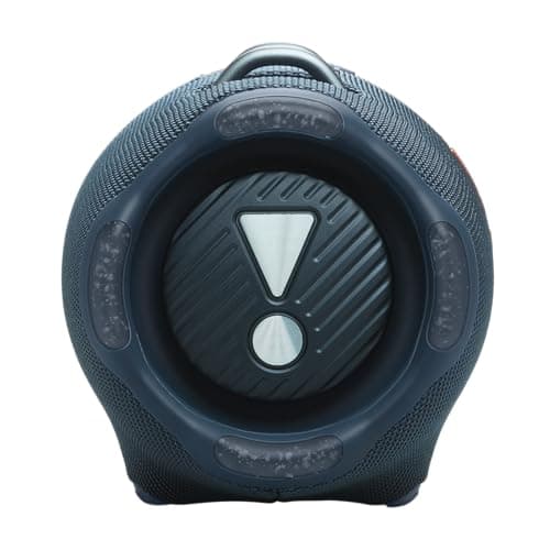JBL Xtreme 4, Enceinte portable Bluetooth avec son JBL Pro, jusqu'à 24h d'autonomie, Recharge rapide, Étanche indice IP67, bandoulière incluse, en bleu