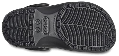 Crocs Unisexe Enfant Classic Clog T Sabots, Black, 25/26 EU