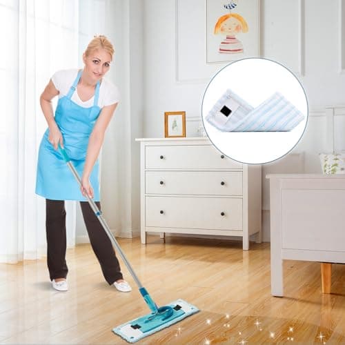DYDHRER Lot de 3 serpillères de Rechange compatibles avec Leifheit Clean Twist M Ergo Micro Duo,moppe Compatible leifheit serpillière,serpillères de Rechange en Microfibre pour Tous Les sols
