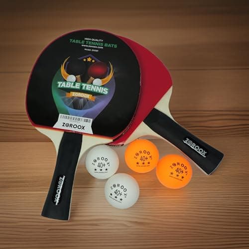 ZOROOX High-Performance 3 étoiles Table Balls Pack de | 9, 18, 36 ou 72 | Orange ou Blanc | 40+ balles de ping-Pong de classement de compétition ABS (Pack de 9 balles, Orange)