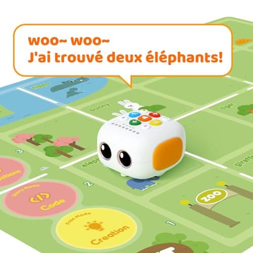Matatalab TaleBot Pro Coding Robot pour Enfants de 3 à 5 Ans, Jouets Éducatifs d'Apprentissage, Jouets STEM Interactifs, Jouets sans Écran pour que les Enfants Apprennent les Bases de la Programmation