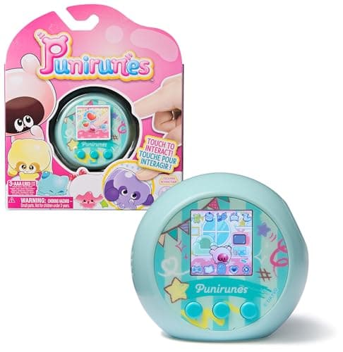 Punirunes - Animaux Interactifs - Jeu Pour Enfant Tactile avec Animaux Digitaux - 55 Animaux Interactifs À Collectionner - Jeu Enfant Boîtier Réaction Sonore - Jouet Enfant 5 Ans et +