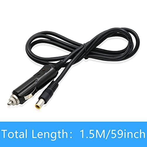 GINTOOYUN DC7909 Chargeur allume-cigare vers DC 8 mm 7,9 x 5,5 mm Câble d'alimentation 12 V pour enregistreur de voiture, haut-parleurs Bluetooth, appareil photo, GPS, ordinateur portable