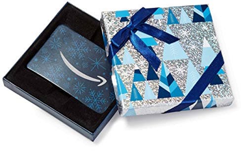 Carte Cadeau Amazon.fr - Dans un coffret Bleu et argent
