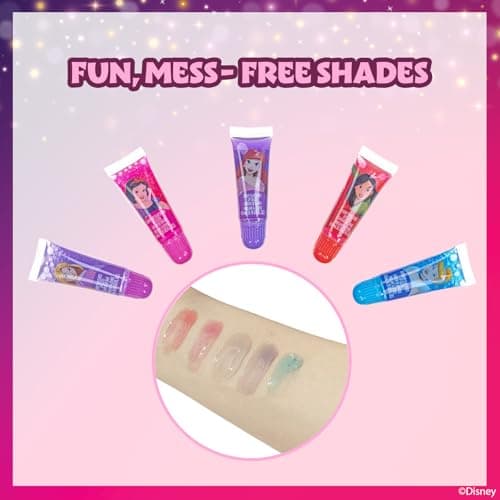 Disney Princess Maquillage pour Enfants | Kit Comprenant Brillant à Lèvres, Vernis à Ongles et Plus Encore | Cadeaux pour Les 3+ par Townley Girl