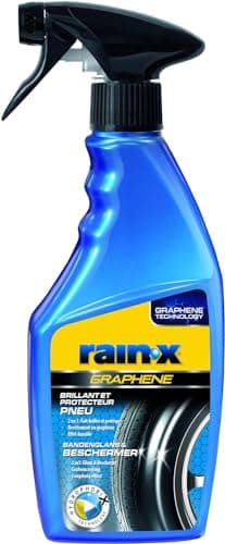 Rain-X Nettoyant Jantes Voiture et Brillant Pneus avec Brosse Jante Voiture - Pack 2 X 500 ML