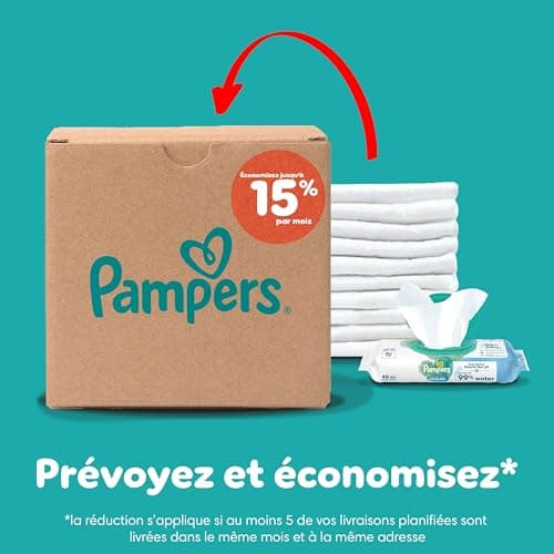 Pampers Baby-Dry Pants, Taille 8, 117 Couches-Culottes, 19kg+, Maintien 360° Contre Les Fuites Pour Un Ajustement Optimal Pour Éviter Les Bâillements Et Les Fuites, Pack 1 Mois