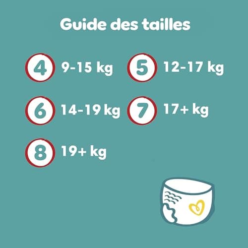 Pampers Baby-Dry Pants, Taille 6, 138 Couches-Culottes, 14-19kg, Maintien 360° Contre Les Fuites Avec Une Poche Stop & Protect Pour Une Nuit Jusqu'à 100% Sans Fuites, Pack 1 Mois