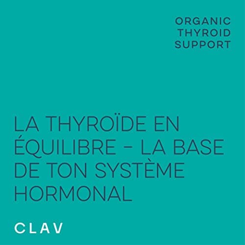 Iode Thyroide Bio avec Selenium Bio - Complement Alimentaire Thyroide - 150 μg per Iode Gelules + 55 μg Sélénium - à base de Algue Kelp et Selenium Naturel - 120 Capsule d'Iode - Vegan