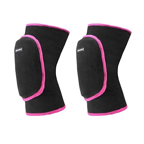 EULANT Genouillere Danse pour Enfant,Elastique Genouillère Volleyball,Protection Roller Garçons,Souple Protege Genoux Sport pour Handball Football Skate VTT Yoga Hip Hop Patinage,M