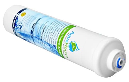 4x AquaHouse AH-UIF filtre à eau compatible pour réfrigérateur Samsung DA29-10105J, LG 5231JA2010B, Haier 0060823485A (avec filtres externes uniquement)