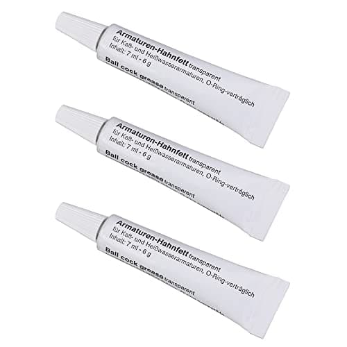 Snapworld-Kaffee Graisse silicone pour machine à café automatique par tube de 6 g - Convient à un usage alimentaire - Joint torique, EPDM VMQ MVQ NBR FKM (3 tubes de 6 g)