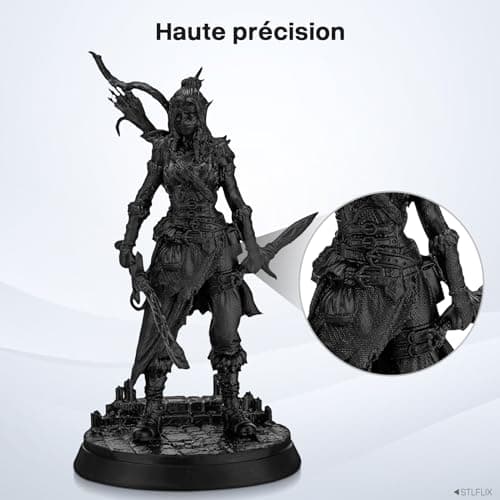 ELEGOO Résine ABS-Like 3.0 pour Impression 3D Imprimante 3D LCD MSLA DLP UV 405nm Résine Photopolymère, Haute Précision, Résistance et Ténacité Améliorées, Noir 1000G
