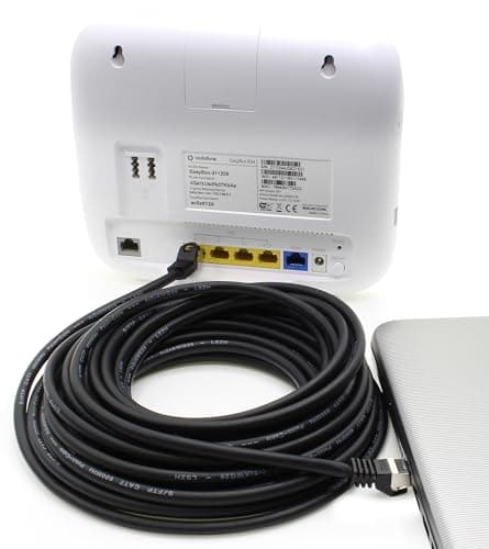 1CONN 5x 1,0 M - Câble réseau CAT-7 Cat.7, Ethernet, Lan et câble patch RJ-45 SFTP 10GB/s - blanc