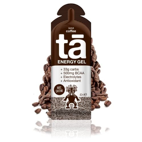 TA ENERGY - Gel Energétique - Coffee x24 - Energie - Sodium - BCAA - Antioxydants - Cafféine - Idéal pendant les activités sportives 133Kcal