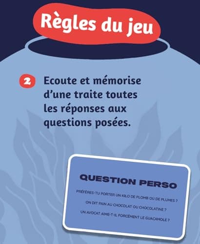 TOUBLITOU – Jeux de société Famille et Amis – 220 Cartes pour Tester sa mémoire immédiate – Jeu de Carte Adulte – idée Cadeau – Nouvelle Version