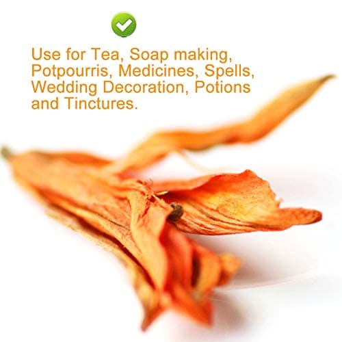 Plant Gift Fragrant Natural Lily Flowers 35G/1.23oz 百合花 Fleurs de lys, fleurs de lys séchées biologiques, thé santé, thé de lys chinois