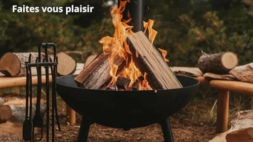 WELTYS WOOD 10 kg Bois de Chauffage Sec Qualite Premium Entre 30 et 33 cm