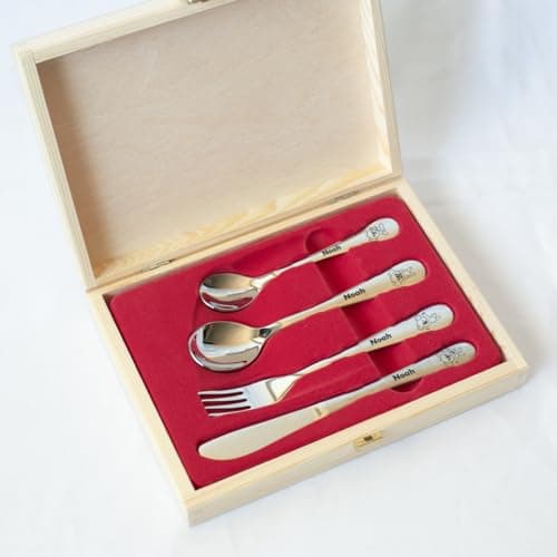 Amikado Coffret Couverts pour Enfant personnalisés (Koala)...
