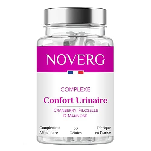 Confort Urinaire Femmes | Prévention des troubles Urinaires | Protection de la Flore Intime | Cranberry, Piloselle, D-Mannose | Vegan | 60 Gélules | Cure de 30 Jours | Fabriqué en France