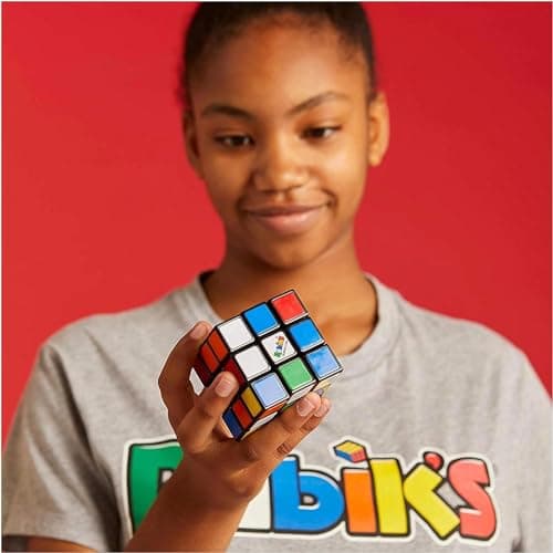 RUBIK'S CUBE 3X3 - Jeu Casse-Tête Adulte Et Enfant - Rubik’s Cube Magique - Puzzle 3x3 Original Correspondance Couleurs - Puzzle Résolution de Problème - Casse-tête Enfant - Jeu Enfant 8 Ans et +