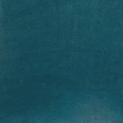 Atmosphera - Chaise Bleu Canard en Velours