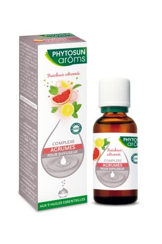 PHYTOSUN AROMS - Complexe Agrumes - Huiles pour Diffuseur - Huiles Essentielles pour Diffusion - 30 ml