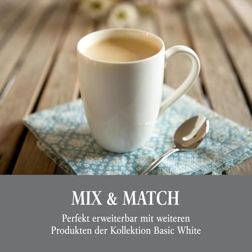 vivo - Villeroy & Boch Group vivo | Villeroy & Boch Group Basic White mug à anse, 6 pièces, EC
