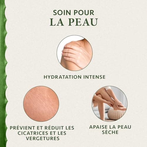 Huile Argan Bio 100ml, Huile Cheveux Pousse Cheveux et Brillance - Huile Visage Hydratante Naturelle - Huile Demaquillant Visage - Huile dargan visage - Huile d'Argan Bio - Argan Oil - Satin Naturel