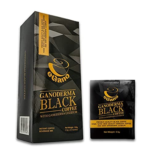 eGano - Set de 2 boîtes Ganoderma Premium Black Coffee (3,5g x 30 sachets / boîte)
