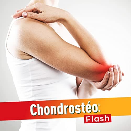 GRANIONS Chondrostéo+ Flash Articulations - 40 Gélules = 10 Jours - Mangoselect (Garcinia Mangostana), Boswellia, Harpagophytum - Confort Articulaire - Laboratoire des Granions - Marque Française