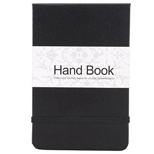 Journal aquarelle, carnet de croquis aquarelle taille compacte pour voyage