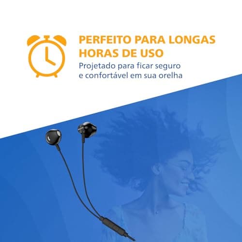 PHILIPS Taue101Bk/00 Écouteurs Intra-Auriculaires