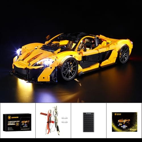 LIGHTAILING Jeu de Lumières pour Lego-42172 McLaren-P1 - Modèle en Blocs De Construction - Ne Figurant Pas sur Le Modèle