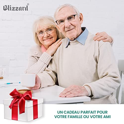 Blizzard - Kit d'Outils Podologie 5pcs, Pince Ponte de Lune, Pointe de Flèche et Coupe Cuticule, Lime Grattoir et Burin pour Ongles Incarnées - Fabrication Allemand pour Utilisation Professionnel