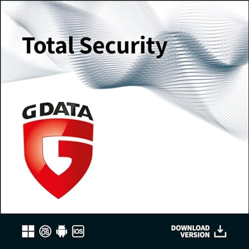 G DATA Total Security 2024 | 3 appareils | 1 an | Antivirus | Gestionnaire de mots de passe | PC/Mac/Android/iOS | mises à jour futures incluses | Made in Germany | Code d'activation par email