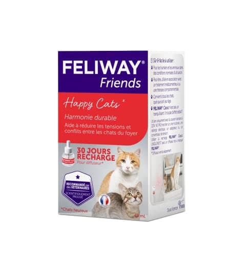 FELIWAY Friends – Anti Conflit pour Chat - Recharge 48 ml