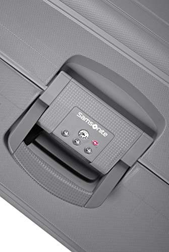 Samsonite S'Cure - Valise Spinner L, 75 cm, 102 L, argent (Silver)