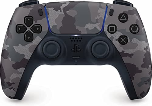Manette PlayStation 5 officielle DualSense, Sans fil, Batterie rechargeable, Bluetooth, Compatible avec PS5, Couleur : Camouflage