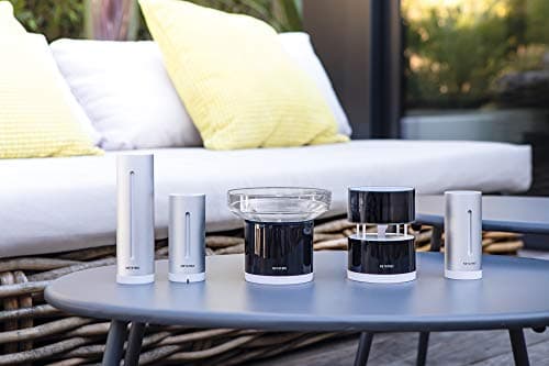 Netatmo Pluviomètre connecté sans-fil pour la Station Météo Netatmo, NRG01-WW, Noir