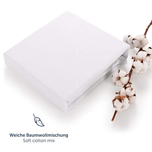 Blumtal Protege matelas 120x200 lit étanche - housse protection matelas imperméable - Protège-matelas certifié OEKO-TEX imperméable - housse matelas 120x200 sans crépitement - alèse 120x200 respirante