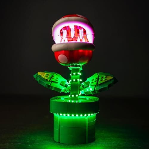 Kit d'éclairage LED pour Lego 71426, Plane piranha, (pas de Lego), kit d'éclairage décoratif pour Lego Piranha, jouet créatif, à partir de 15 ans