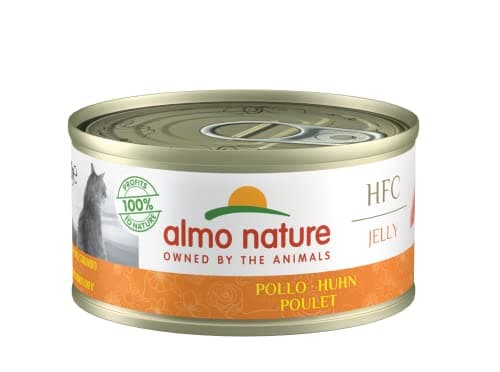 Almo Nature - HFC Jelly Poulet - Nourriture Humide pour Chat Adulte: 24 boîtes de 70g