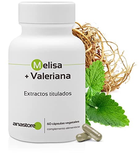 Mélisse + Valériane * 400 mg / 60 gélules * Contre les troubles du sommeil et du stress* Fabriqué en FRANCE