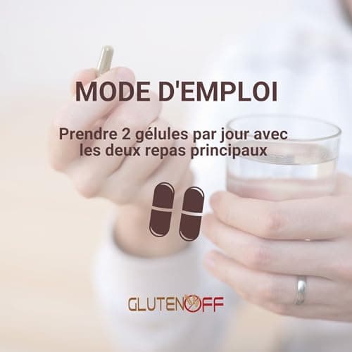 NIRUVITA | Sans gluten | Complément alimentaire | Optimise la digestion et améliore l'absorption des nutriments |Avec enzymes, probiotiques, carvi et chrome | Flore intestinale équilibrée | 60 Gélules