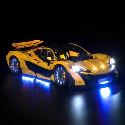Kit d'éclairage LED compatible avec Lego 42172 McLaren P1 (pas de modèle), kit d'éclairage décoratif compatible avec 42172 Technic McLaren P1 Jouet créatif