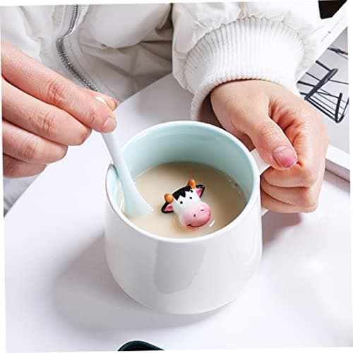 Hperu Tasse de café 3D Figurine Animale en céramique à l'intérieur de Tasses de thé à thé.