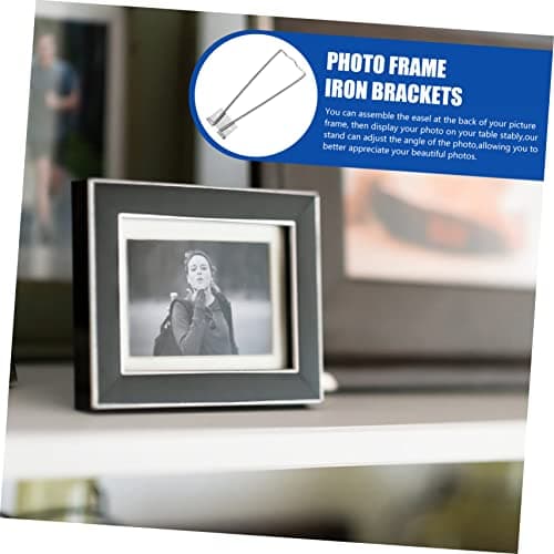 Ciieeo 10 Pièces Cadre Photo Stand Support De Cadre Pour Support De Cadre Photo Supports De Cadre Photo Cadre Photo Chevalet Arrière Porte-Photo Clip Stand Chevalet De Bureau Chevalet De
